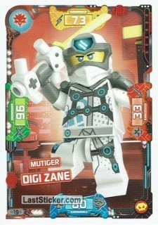Mutiger Zane / LEGO Ninjago / Serie 5 Next Level