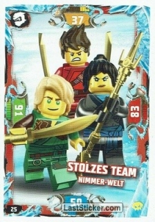 Stolzes Team Nimmer-Welt / LEGO Ninjago / Serie 5 Next Level